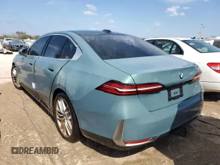 2024 BMW 5 Series 530i with VIN WBA43FJ0XRCP78759, listed as a Copart auction lot 76415134 with 0 mi miles and Salvage Title. Bid and sale history available at carsss.com. Image 2.