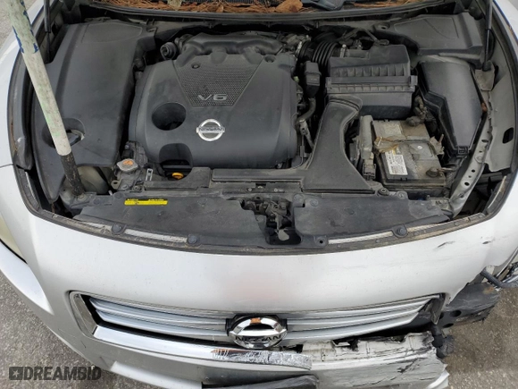 2013 Nissan Maxima 3.5 S with VIN 1N4AA5AP4DC825687, listed as a Copart auction lot 48402845 with 256,049 mi miles and Salvage Title. Bid and sale history available at carsss.com. Image 12.