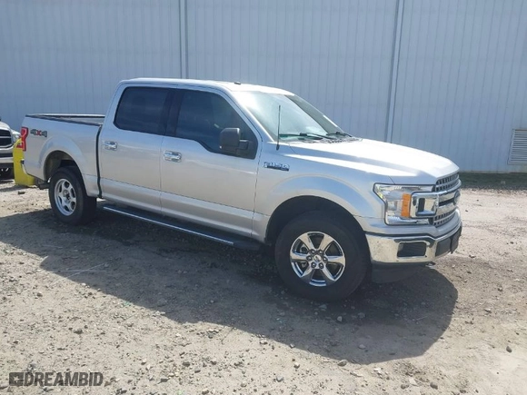 2018 Ford F-150 XL with VIN 1FTEW1EG2JFE36699, listed as a IAAI auction lot 41842524 with 152,813 mi miles. Bid and sale history available at carsss.com. Image 1.
