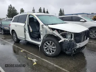 2015 Infiniti QX60 with VIN 5N1AL0MN9FC540029, listed as a Copart auction lot 48915995 with 69,487 mi miles and Salvage Title. Bid and sale history available at carsss.com. Image 4.