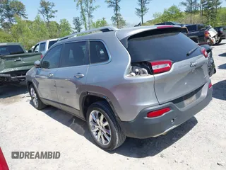 2015 Jeep Cherokee Limited with VIN 1C4PJLDB4FW584952, listed as a IAAI auction lot 42027257 with 146,198 mi miles and . Bid and sale history available at DreamBid. Image 3.