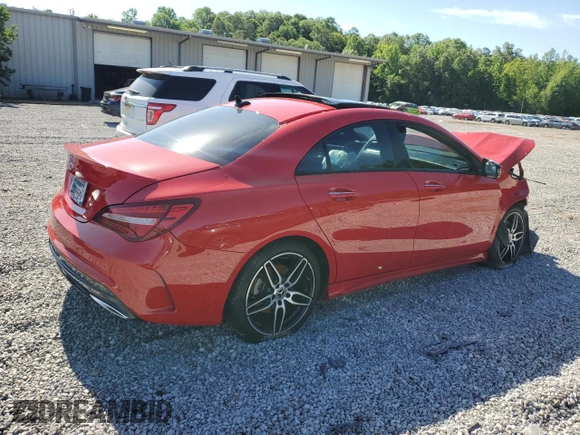 2019 Mercedes-Benz CLA 250 z VIN WDDSJ4EB8KN699218, wystawiony jako Copart lot #57364785 z przebiegiem 19 481 mil mil oraz Szkoda całkowita • Salvage title. Historia ofert i sprzedaży dostępna na DreamBid. Obrazek 3.