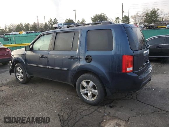 2009 Honda Pilot EX-L with VIN 5FNYF48599B038981, listed as a Copart auction lot 51255125 with 162,620 mi miles and Salvage Title. Bid and sale history available at carsss.com. Image 2.