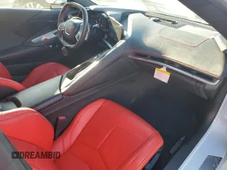 2021 Chevrolet Corvette 1LT with VIN 1G1YA2D47M5106990, listed as a Copart auction lot 46452494 with 12,665 mi miles and Salvage Title. Bid and sale history available at carsss.com. Image 8.