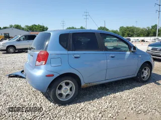 2005 Chevrolet Aveo LS with VIN KL1TD62675B296286, listed as a Copart auction lot 60978265 with 71,308 mi miles and Clean title. Bid and sale history available at DreamBid. Image 3.