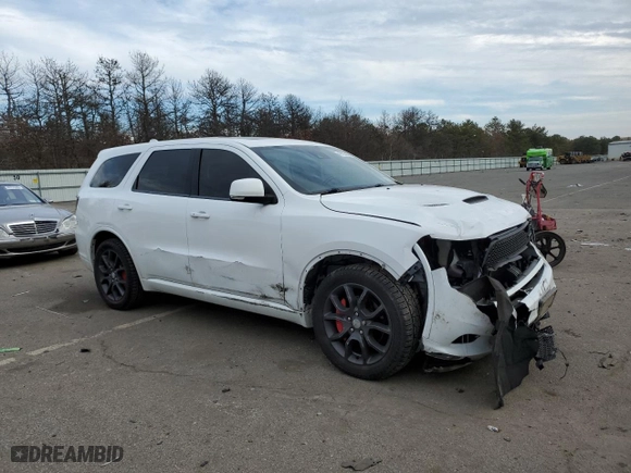 2018 Dodge Durango R/T with VIN 1C4SDJCT5JC226642, listed as a Copart auction lot 46105255 with 53,901 mi miles and Salvage Title. Bid and sale history available at carsss.com. Image 4.