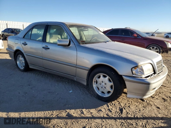 1998 Mercedes-Benz C 230/260/280/320 with VIN WDBHA23G5WA556665, listed as a Copart auction lot 83677634 with 153,901 mi miles and Salvage Title. Bid and sale history available at carsss.com. Image 4.