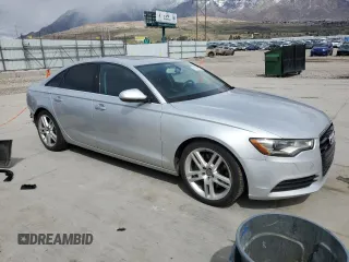 2015 Audi A6 2.0T Premium Plus with VIN WAUGFAFC5FN014473, listed as a Copart auction lot 51280485 with 103,020 mi miles and Salvage Title. Bid and sale history available at carsss.com. Image 4.