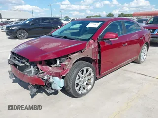 2011 Buick LaCrosse CXS with VIN 1G4GE5GD2BF301466, listed as a IAAI auction lot 40311800 with 117,397 mi miles. Bid and sale history available at carsss.com. Image 2.