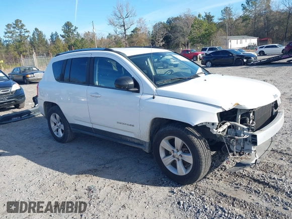 2011 Jeep Compass Latitude with VIN 1J4NT1FB7BD172639, listed as a IAAI auction lot 41321249 with 237,346 mi miles. Bid and sale history available at carsss.com. Image 1.
