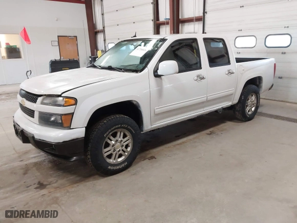 2012 Chevrolet Colorado LT w/1LT with VIN 1GCHTCFEXC8128458, listed as a IAAI auction lot 41758826 with 267,202 mi miles. Bid and sale history available at carsss.com. Image 17.