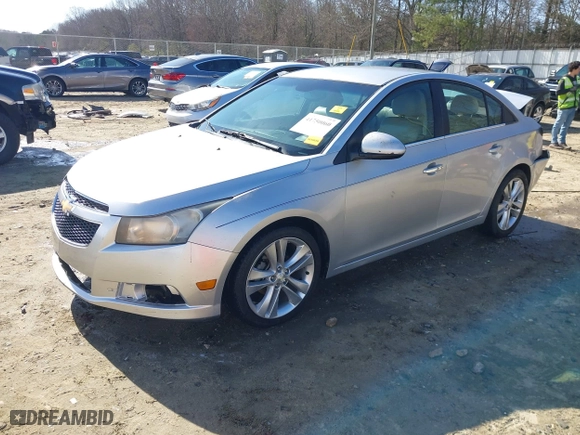 2011 Chevrolet Cruze LTZ with VIN 1G1PH5S94B7229204, listed as a IAAI auction lot 41750060 with 192,083 mi miles. Bid and sale history available at carsss.com. Image 19.