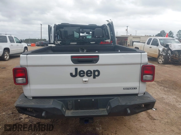 2020 Jeep Gladiator Sport S с VIN 1C6JJTAG1LL204637, выставлен на аукционе IAAI как лот 41743343 с пробегом 94 305 миль миль и . История ставок и продаж доступна на DreamBid. Изображение 17.
