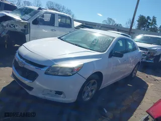 2015 Chevrolet Malibu LS with VIN 1G11B5SL4FF313604, listed as a IAAI auction lot 41826651 with 138,809 mi miles. Bid and sale history available at carsss.com. Image 2.