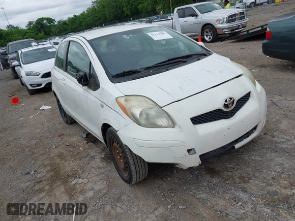 2009 Toyota Yaris with VIN JTDJT903595224746, listed as a IAAI auction lot 42217189 with 183,363 mi miles. Bid and sale history available at carsss.com. Image 1.
