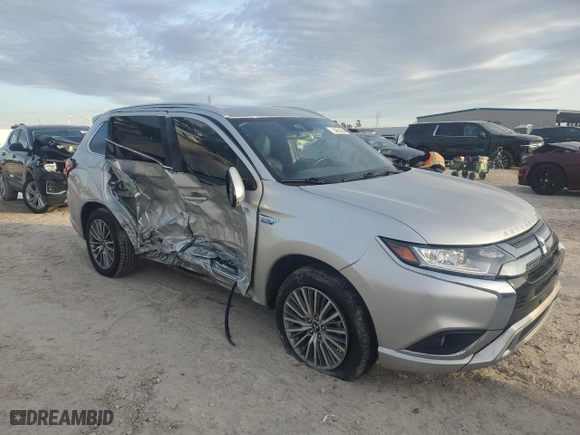 2020 Mitsubishi Outlander PHEV SEL with VIN JA4J24A51LZ009364, listed as a Copart auction lot 84954244 with 63,404 mi miles and Salvage Title. Bid and sale history available at carsss.com. Image 4.