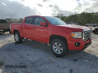 2015 GMC Canyon 2WD SLE with VIN 1GTG5BE32F1137751, listed as a Copart auction lot 86610814 with 163,444 mi miles and Salvage Title. Bid and sale history available at carsss.com. Image 4.