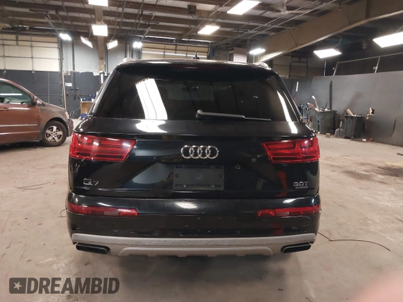 2017 Audi Q7 Premium with VIN WA1AAAF78HD045858, listed as a IAAI auction lot 42315980 with 66,523 mi miles and . Bid and sale history available at DreamBid. Image 16.