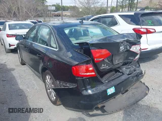 2010 Audi A4 2.0T Premium Plus with VIN WAUFFAFL0AN065190, listed as a IAAI auction lot 41796233 with 139,569 mi miles. Bid and sale history available at carsss.com. Image 3.