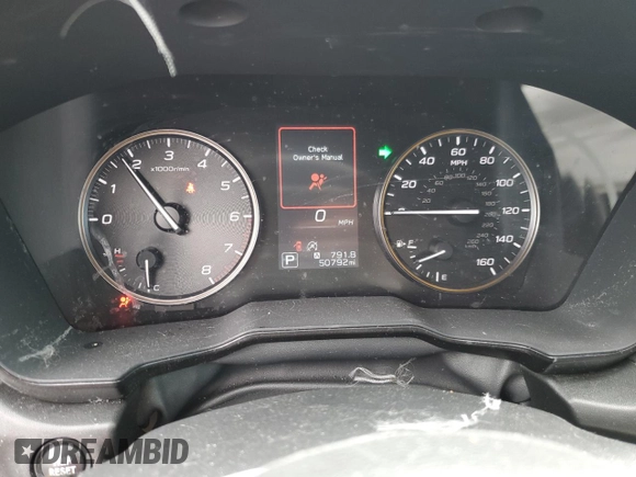 2023 Subaru Outback Wilderness with VIN 4S4BTGUD5P3222477, listed as a Copart auction lot 52590565 with 50,792 mi miles and Salvage title. Bid and sale history available at DreamBid. Image 9.