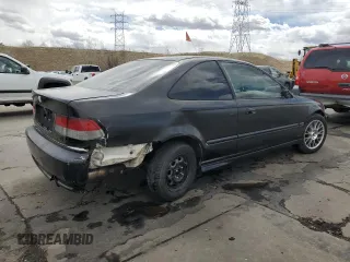 1999 Honda Civic EX with VIN 1HGEJ8145XL026087, listed as a Copart auction lot 49727824 with 118,833 mi miles and Salvage Title. Bid and sale history available at carsss.com. Image 3.