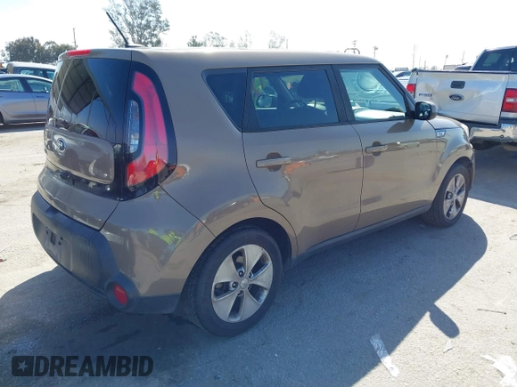 2016 Kia Soul with VIN KNDJN2A29G7332361, listed as a IAAI auction lot 41804003 with 134,744 mi miles and . Bid and sale history available at DreamBid. Image 4.