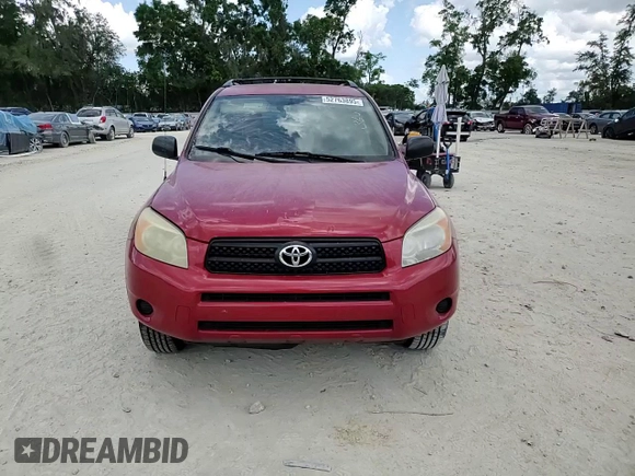 2006 Toyota RAV4 with VIN JTMZD33V466009696, listed as a Copart auction lot 52763895 with 202,375 mi miles and Salvage Title. Bid and sale history available at carsss.com. Image 10.