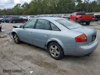 2002 Audi A6 3.0L with VIN WAULT64B52N077338, listed as a Copart auction lot 74962754 with 159,424 mi miles and Salvage Title. Bid and sale history available at carsss.com. Image 2.
