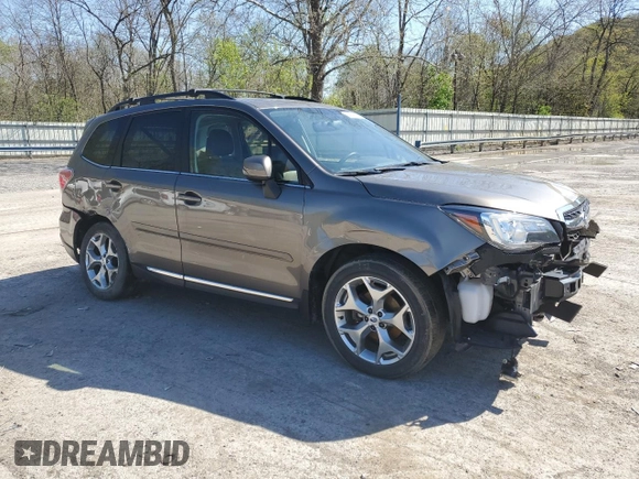 2018 Subaru Forester Touring with VIN JF2SJAWC4JH547368, listed as a Copart auction lot 54845025 with 41,629 mi miles and Salvage title. Bid and sale history available at DreamBid. Image 4.