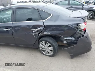 2013 Nissan Sentra S with VIN 3N1AB7AP6DL775823, listed as a IAAI auction lot 42073926 with 84,095 mi miles and . Bid and sale history available at DreamBid. Image 12.