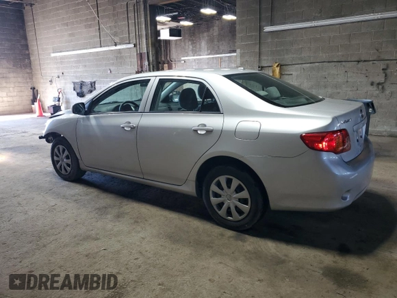 2009 Toyota Corolla with VIN JTDBL40E39J010838, listed as a Copart auction lot 54201045 with 75,290 mi miles and Salvage Title. Bid and sale history available at carsss.com. Image 2.