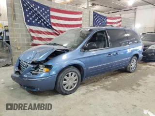2007 Chrysler Town & Country LWB Limited with VIN 2A4GP64L07R137192, listed as a Copart auction lot 70571224 with 239,297 mi miles and Non Repairable. Bid and sale history available at carsss.com. Image 1.