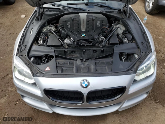 2014 BMW 6 Series 650i xDrive with VIN WBA6B4C57ED371365, listed as a Copart auction lot 52174495 with 144,856 mi miles and Clean Title. Bid and sale history available at carsss.com. Image 11.