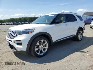 2020 Ford Explorer Platinum with VIN 1FM5K8HC3LGA46121, listed as a Copart auction lot 60249425 with 46,439 mi miles and Salvage title. Bid and sale history available at DreamBid. Image 1.