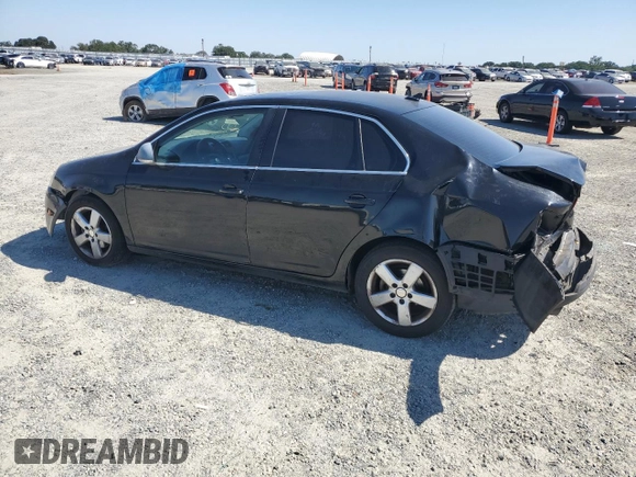 2009 Volkswagen Jetta SE with VIN 3VWRZ71K39M139505, listed as a Copart auction lot 57687645 with 217,149 mi miles and Salvage title. Bid and sale history available at DreamBid. Image 2.