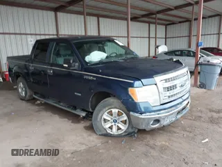 2013 Ford F-150 XL with VIN 1FTFW1CT4DKG48553, listed as a IAAI auction lot 41177139 with 127,585 mi miles. Bid and sale history available at carsss.com. Image 1.