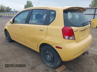 2008 Chevrolet Aveo LS with VIN KL1TD66628B190679, listed as a IAAI auction lot 42138105 with 113,409 mi miles and . Bid and sale history available at DreamBid. Image 3.
