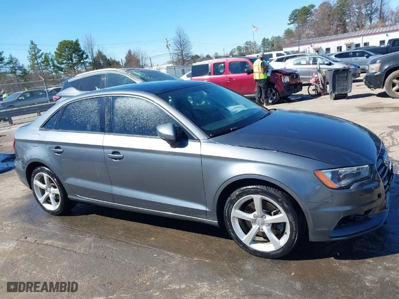 2015 Audi A3 1.8T Premium with VIN WAUACGFF2F1088274, listed as a IAAI auction lot 41690051 with 129,261 mi miles. Bid and sale history available at carsss.com. Image 13.