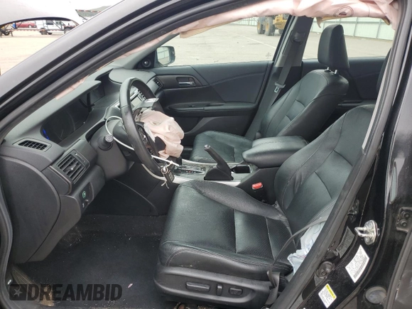 2015 Honda Accord Touring with VIN 1HGCR6F73FA013212, listed as a Copart auction lot 58341045 with 183,225 mi miles and Salvage title. Bid and sale history available at DreamBid. Image 7.