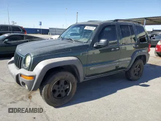 2002 Jeep Liberty Sport with VIN 1J4GL48K32W166977, listed as a Copart auction lot 54036725 with 134,360 mi miles and Clean Title. Bid and sale history available at carsss.com. Image 1.