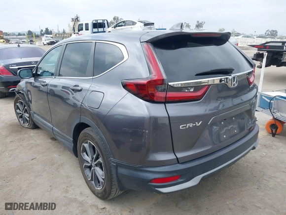 2022 Honda CR-V EX-L with VIN 2HKRW1H88NH400386, listed as a IAAI auction lot 41903074 with 28,080 mi miles. Bid and sale history available at carsss.com. Image 3.