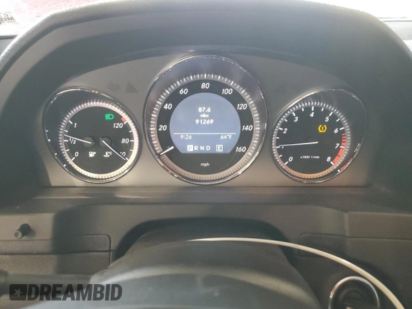 2011 Mercedes-Benz C 300 Sport with VIN WDDGF8BB7BR164778, listed as a Copart auction lot 55038645 with 91,269 mi miles and Salvage title. Bid and sale history available at DreamBid. Image 9.