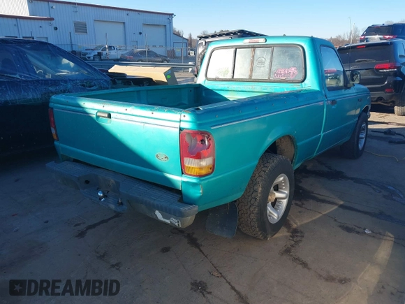 1993 Ford Ranger Splash with VIN 1FTCR10A1PPB44160, listed as a IAAI auction lot 41576396 with 38,119 mi miles and . Bid and sale history available at DreamBid. Image 4.