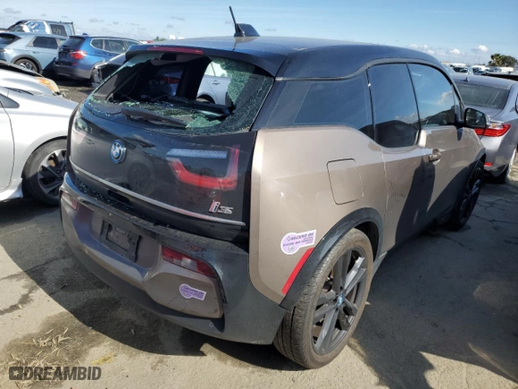 2019 BMW i3 s with VIN WBY8P8C50K7D94101, listed as a Copart auction lot 41942224 with 68,924 mi miles. Bid and sale history available at carsss.com. Image 3.
