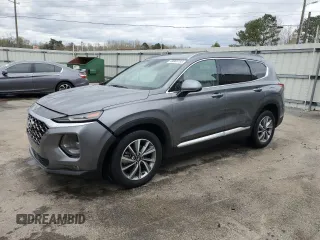 2019 Hyundai Santa Fe SEL with VIN 5NMS33AD4KH004705, listed as a Copart auction lot 49668165 with 26,922 mi miles and Salvage Title. Bid and sale history available at carsss.com. Image 1.