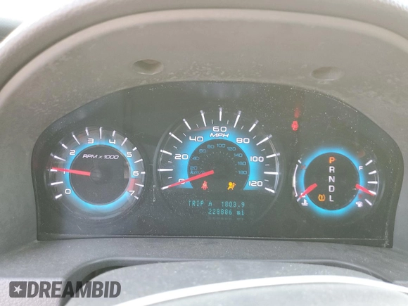 2012 Ford Fusion SEL with VIN 3FAHP0JAXCR149502, listed as a Copart auction lot 52433465 with 228,886 mi miles and Salvage Title. Bid and sale history available at DreamBid. Image 9.