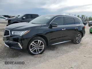 2017 Acura MDX Sport Hybrid w/Advance Pkg with VIN 5FRYD7H77HB000719, listed as a Copart auction lot 48509964 with 103,000 mi miles and Salvage Title. Bid and sale history available at carsss.com. Image 1.