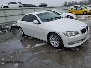 2011 BMW 3 Series 328i with VIN WBADW3C57BE540005, listed as a Copart auction lot 44232065 with 65,206 mi miles and Salvage Title. Bid and sale history available at carsss.com. Image 4.