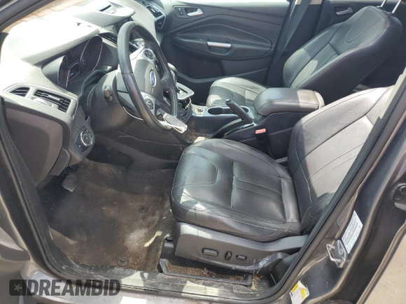 2013 Ford Escape Titanium with VIN 1FMCU9J95DUB19689, listed as a Copart auction lot 64094705 with 245,277 mi miles and Clean title. Bid and sale history available at DreamBid. Image 7.