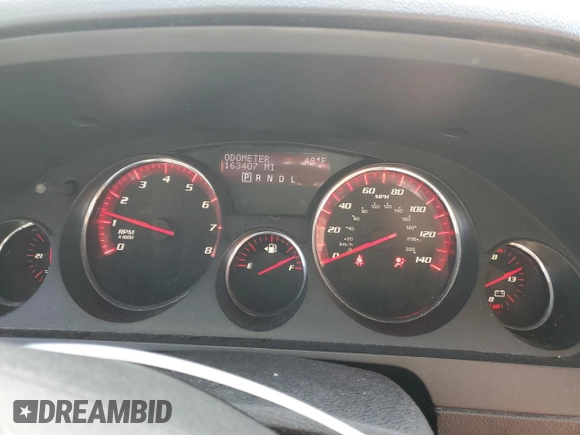 2008 GMC Acadia SLT1 with VIN 1GKER23728J163646, listed as a Copart auction lot 51813375 with 163,407 mi miles and Salvage Title. Bid and sale history available at carsss.com. Image 9.
